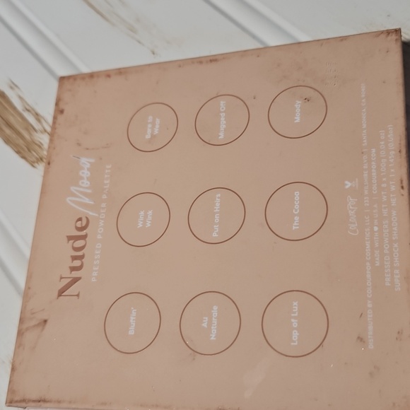 COLORPOP NUDE MOOD PREESED POWDER PALATE - Picture 5 of 5